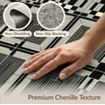 thumbnail image 6 of ODIKA 3'x5' Washable Accent Rug Alfombras Tone Rectangular Symmetrical Repetition Para Habitacion for Bedside, Nursery Room, Pet Friendly & Non-Shedding, 6 of 7