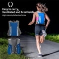 thumbnail image 4 of Hydration Running Vest for Women Men,Lightweight Breathable Reflective Hydration Pack with 500ml Water Bottle,Hydration Vest Pack Backpack for Hiking,Camping,Trail Running,Cycling,Race,Marathon, 4 of 5