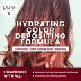 thumbnail image 2 of Pure Blends Cherry Hydrating Color Depositing Shampoo | Brighten & Tone Color Faded Hair | Semi Permanent Hair Dye | Prevents Color Fade | Extend Color Service on Color Treated Hair | 8.5 Oz., 2 of 6