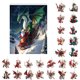 thumbnail image 2 of XWSHYW Accesorios para Interior Del Coche. Saquemos El Máximo Partido Al Adviento para Navidad Adornos y Los Dinosaurios Colgantes para Interiores con Automóviles y Motocicletas, 2 of 6