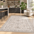 4x8 Rug Washable For Entryway Kitchen - Non-slip Rubbered Area Hallway ...
