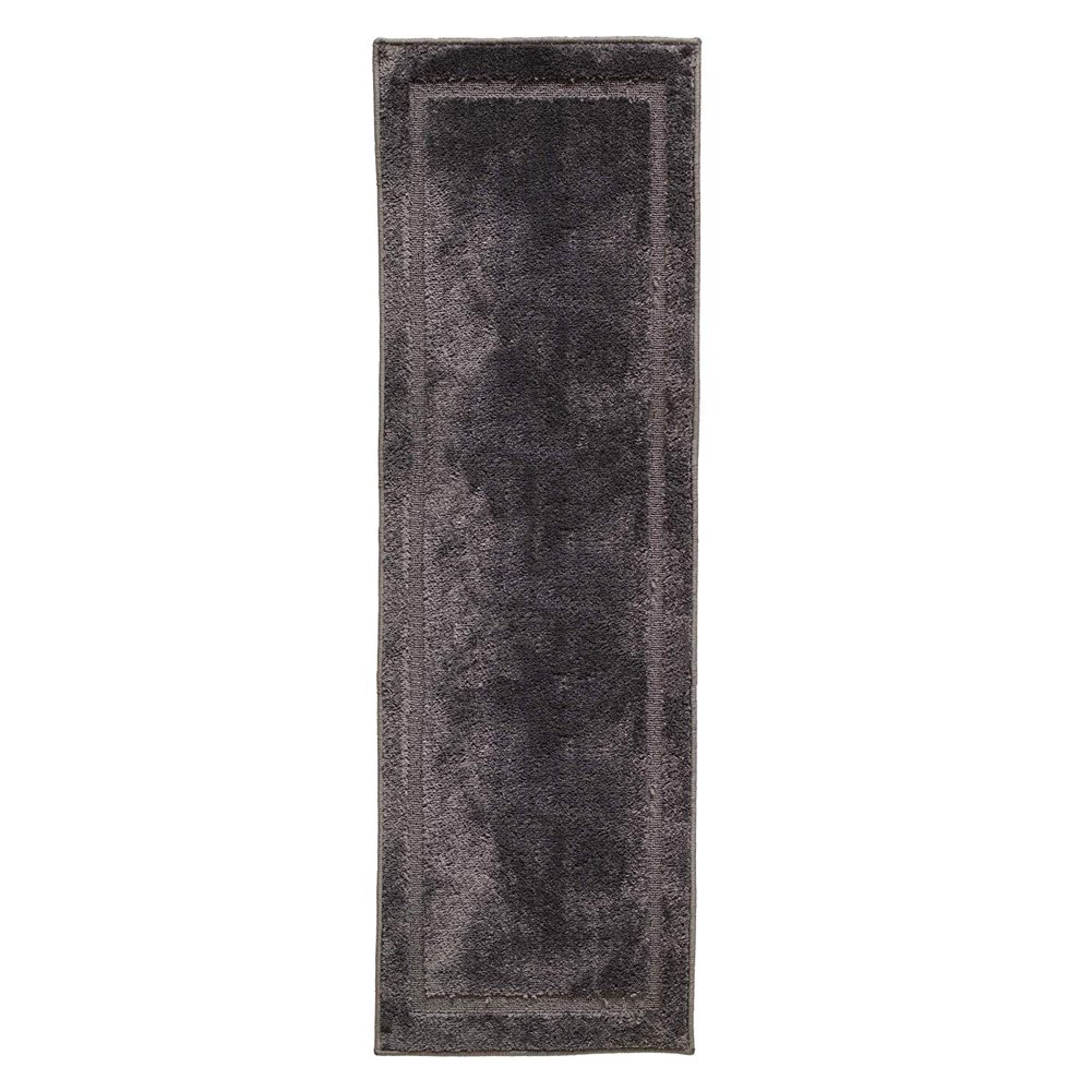 Ellis Ultra Soft Microfiber Bath Mat, Non Slip TPR Backing Water