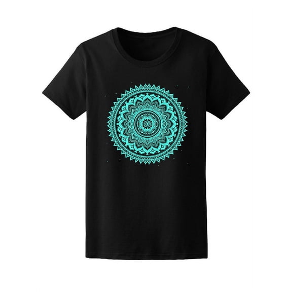 Ornament Beautiful Mandala T-Shirt Women -Image by Shutterstock, Female Medium