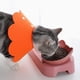 thumbnail image 5 of Collares para mascotas Collar antilamidos para gatos Collar ajustable de 22 a 28 cm Collar protector liviano Collar isabelino para gatos (naranja, M), 5 of 5