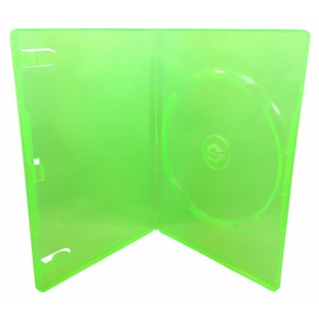 CheckOutStore 50 Clear Neon Green Xbox 360 Replacement Cases