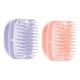 thumbnail image 3 of Cepillo de champú para masaje del cuero cabelludo, ergonómico y portátil, para hombres y mujeres, para cabello húmedo y , de goma, para limpieza Rosa y morado, 3 of 8