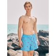 thumbnail image 3 of Bañador Surf Cuz para hombre, 5 pulgadas, compresión y secado rápido, 3 of 8