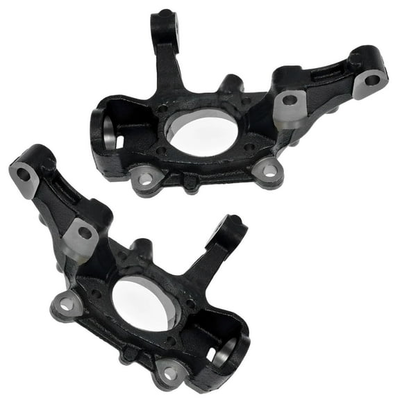 Detroit Axle - 2 Front Steering Knuckles for 2009-2018 Dodge Journey, 2010 2011 2012 2013 2014 2015 2016 2017 Replacement Steering Knuckles Assembly