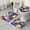 Pioneer Flower Floral-3, variant on Pioneer Flower Floral Print Pattern Bathroom Rugs Sets 3 Piece,Toilet Cover Set,Absorbent Non Slip Bathroom Mats Sets with U-Shaped Contour Rug Toilet Rug Set
