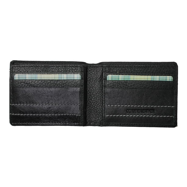 Cartera Brandio 0981 Negra de Piel para Caballero Walmart en línea