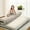 Beige (Reversible Mattress), variant on Slsy Japanese Floor Mattress for Adults, 4" Thick Sherpa Fleece Futon Mattress, Roll Up Sleeping Pads, Reversible and Portable Folding Foam Floor Bed Tatami Mat