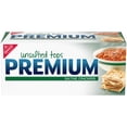 thumbnail image 3 of (3 pack) Premium Unsalted Tops Saltine Crackers, Lunch Snacks, 16 oz, 3 of 19