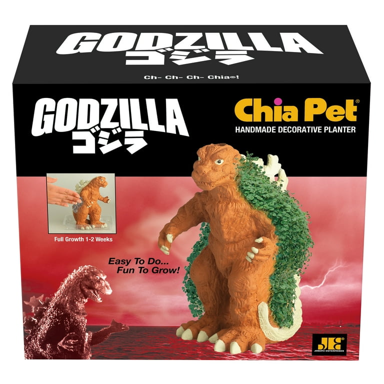 Godzilla Chia Pet Handmade Decorative Planter by JEI - Walmart.com
