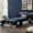 Black, variant on Sailvan Twin Size Race Car-Shaped Platform Bed with Wheels