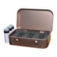 thumbnail image 2 of 3 Piezas Caja para Guardar Puntas de Taco de Billar con Estructura Metálica Puntas de Taco Atornilladas Compacta Y Fácil de Transportar Adecua, 2 of 7