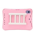 thumbnail image 3 of Dteck Kids Case for iPad 5th 6th Generation 9.7 inch,iPad Air 1st/iPad Air 2 Shockproof Rugged EVA Kids Friendly Case 360 Degree Rotating Kickstand Stairs Back Cover,Pink, 3 of 7
