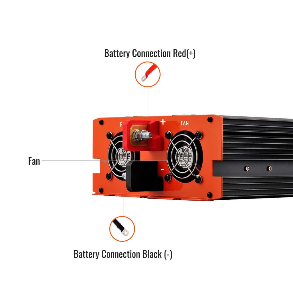 2000 Watt Industrial Pure Sine Wave Inverter