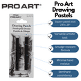 thumbnail image 2 of Pro Art Drawing Pastels B Soft Black 2 Count for Sketching, 2 of 7