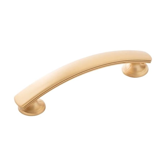 Belwith BWP2141 BGB 96 mm Cabinet Pull, Brushed Gold Brass