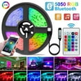 thumbnail image 1 of LED Strip Lights 6.56ft Bluetooth Color Changing LED Lights with App Control Music Sync LED Lights for Bedroom  Living Room, 1 of 9