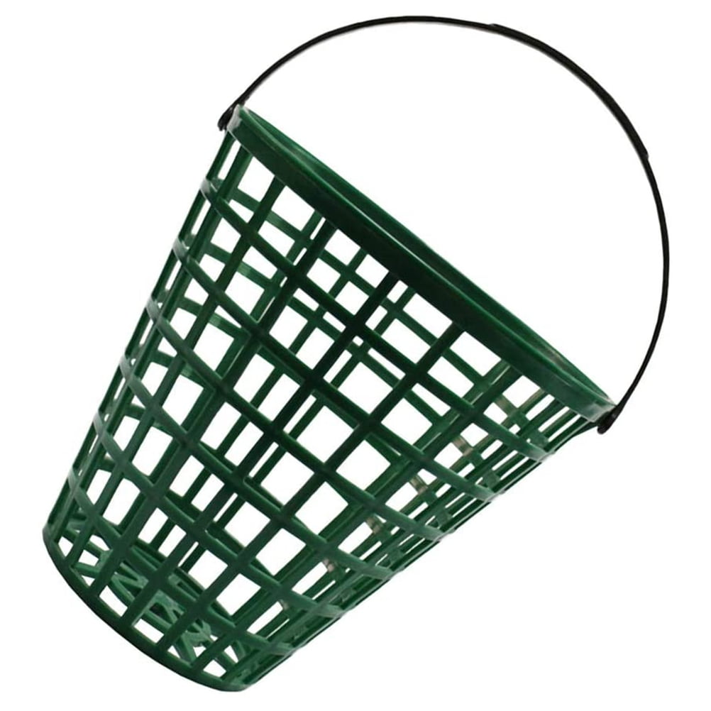 Dream House Golf Ball Basket Plastic Golfball Container with Handle