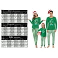thumbnail image 3 of Purcoar Christmas Family Matching Pajamas Cotton Sleepwear Sets Child S-XXL, 3 of 9