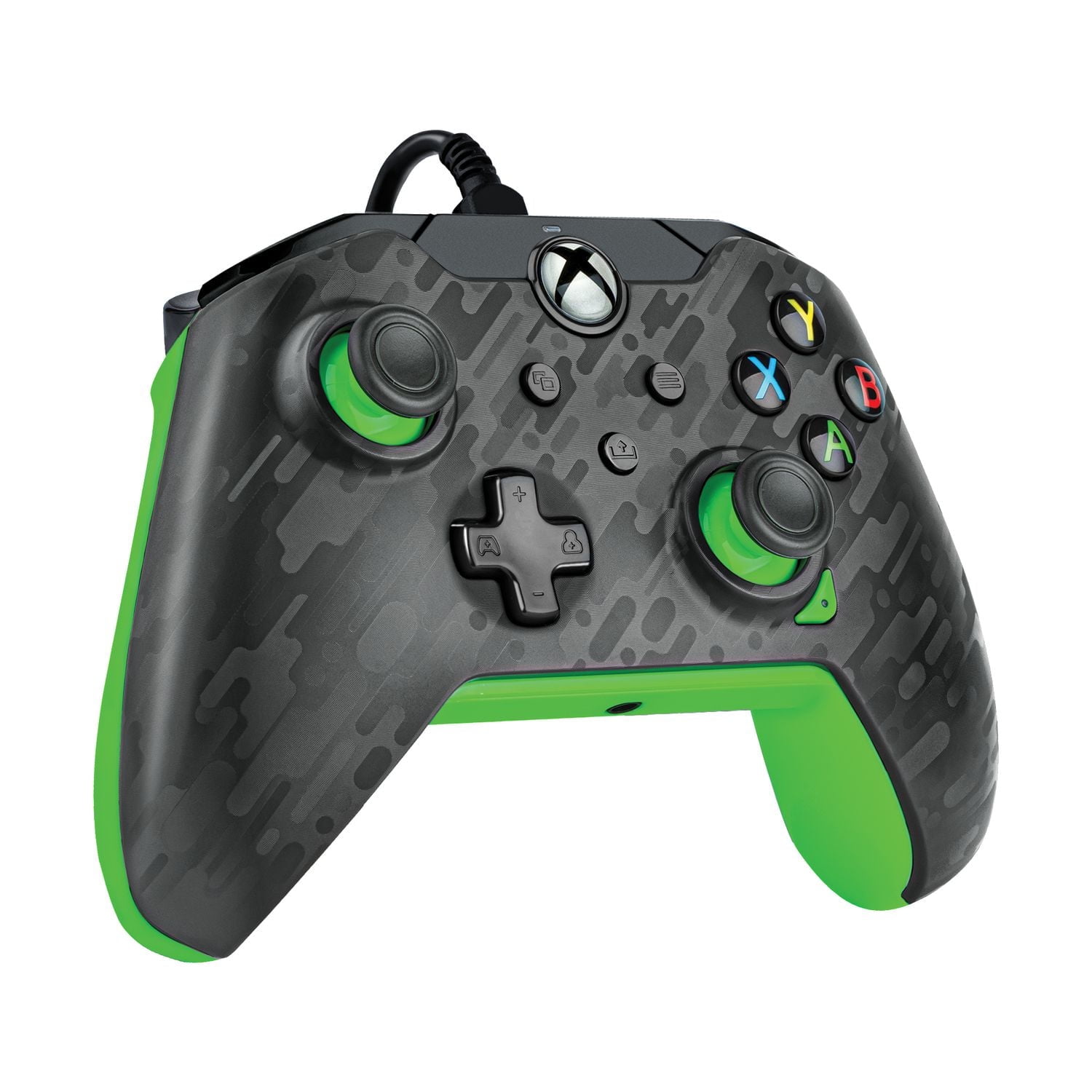 PDP Wired Controller: Neon Carbon - Xbox Series X|S, Xbox One, & Windows 10/11 PDP W CNTRL Néon carbone
