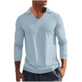 thumbnail image 2 of Geometric Long Sleeve Shirt Sweatshirts for Men Loose Fit Quarter Zip Pullover Men Crop Mens Zip up Hoodies Cropped Cable Knit Sweater Men Oversized, 2 of 7