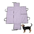 thumbnail image 6 of Unique Bargains 1 Pc Durable Double Layer Pet Car Seat Cover for Dog Cat Purple, 6 of 6