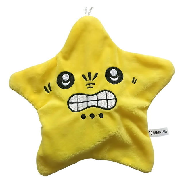 QIPOPIQ Angry Star Plush Toy, Star Plush Toy, Starfish Stuffed Animal,Funny Gift for Friends