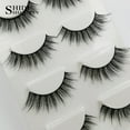 thumbnail image 2 of Mistaha SHIDISHANGPIN 4 Pairs 3D Fake Eyelashes False Eyelashes for Eye Makeup Natural Long Thick Lashes, 2 of 8