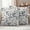 Blue Beige, variant on Pink Grey Botanical Outdoor Waterproof Throw Pillow Covers 24x24 Set of 2, Rustic Country Spring Floral Summer Leaf Pillowcases Cushion Pillowcase for Couch Sofa Patio Outside Pillow Protector