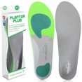 thumbnail image 1 of Vivesole Insertos Ortopédicos Para Fascitis Plantar - Plantillas De Soporte De Arco Inserciones De Zapatos Para Comodidad Y Alivio De Pies Planos Arcos Altos Fascia De Espalda Dolor De Pies Y Talones, 1 of 1