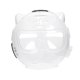 thumbnail image 5 of Bozal para gatos antilamidos, suministros para mascotas, casco de aseo multifuncional, protector bucal L claro, 5 of 9