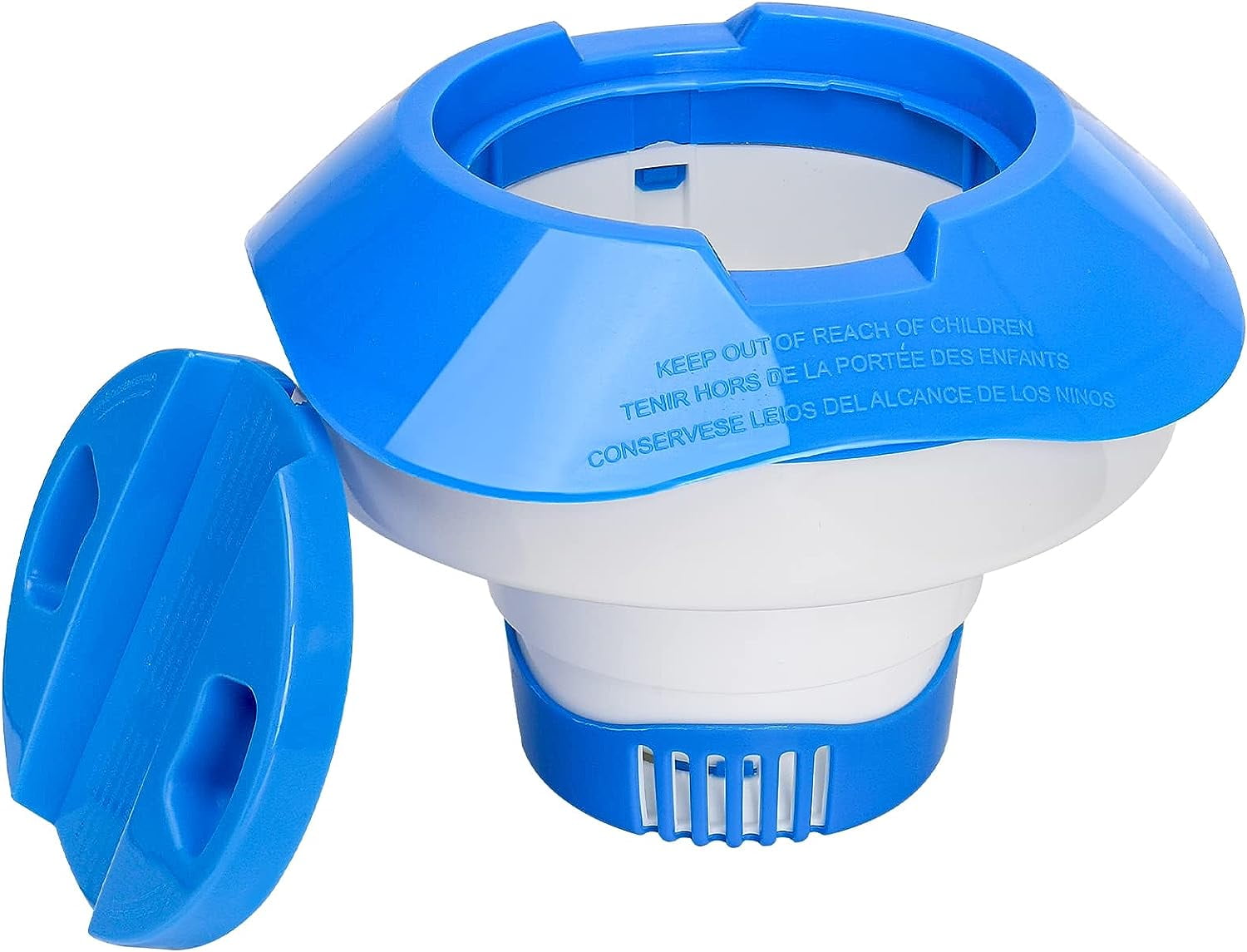 7 Inch Pool Chlorine Floater Large Capacity Floating Chlorine Dispenser for 1 & 3 inch