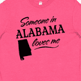 thumbnail image 4 of Inktastic Someone in Alabama Loves Me Youth T-Shirt, 4 of 5