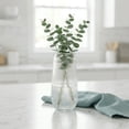 thumbnail image 7 of Unique Bargains Geometric Simple Large Glass Flower Vase lucid 2.6"L x 2.6"W x 7.9"H, 7 of 7