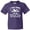 Purple, variant on Inktastic I Was Born to Be Wild and Free with Wolf and Mountains Youth T-Shirt