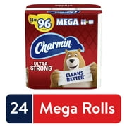 Charmin Ultra Strong Toilet Paper, 24 Mega Roll