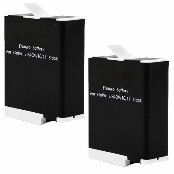 Replacement for GoPro HERO11 Black Enduro Battery (2-Pack, 1730mAh)