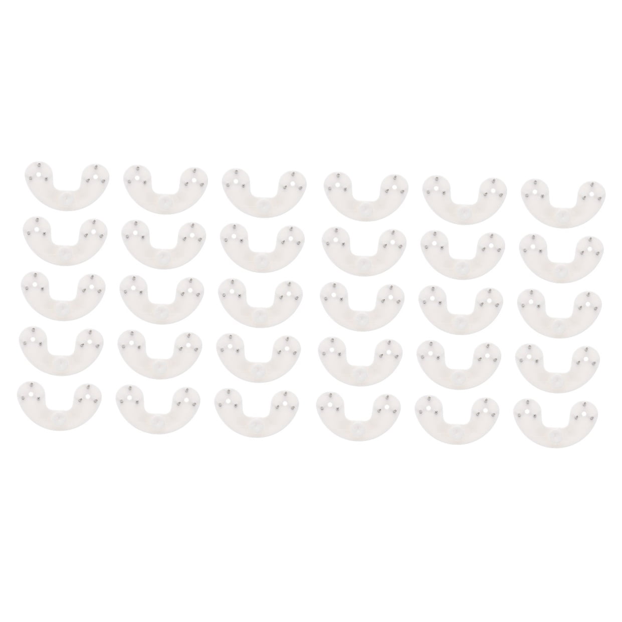 OUNONA 100 pcs Wall Picture Hooks Photo Picture Frame Hanger Art Painting Hanger Hooks