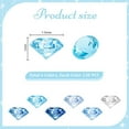 thumbnail image 4 of 720pcs 1.5mm Cubic Zirconia Stones 6 Colors Diamond Small Loose CZ Stones Faceted Rhinestone Stone Beads Blue Rhinestones for Ring Earring Jewelry Making Nail Crafts Decor Mixed Color, 4 of 5