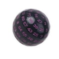 thumbnail image 1 of Acrylic Dices Game Entertainment Family Polyhedral Dice Black Purple, 1 of 9