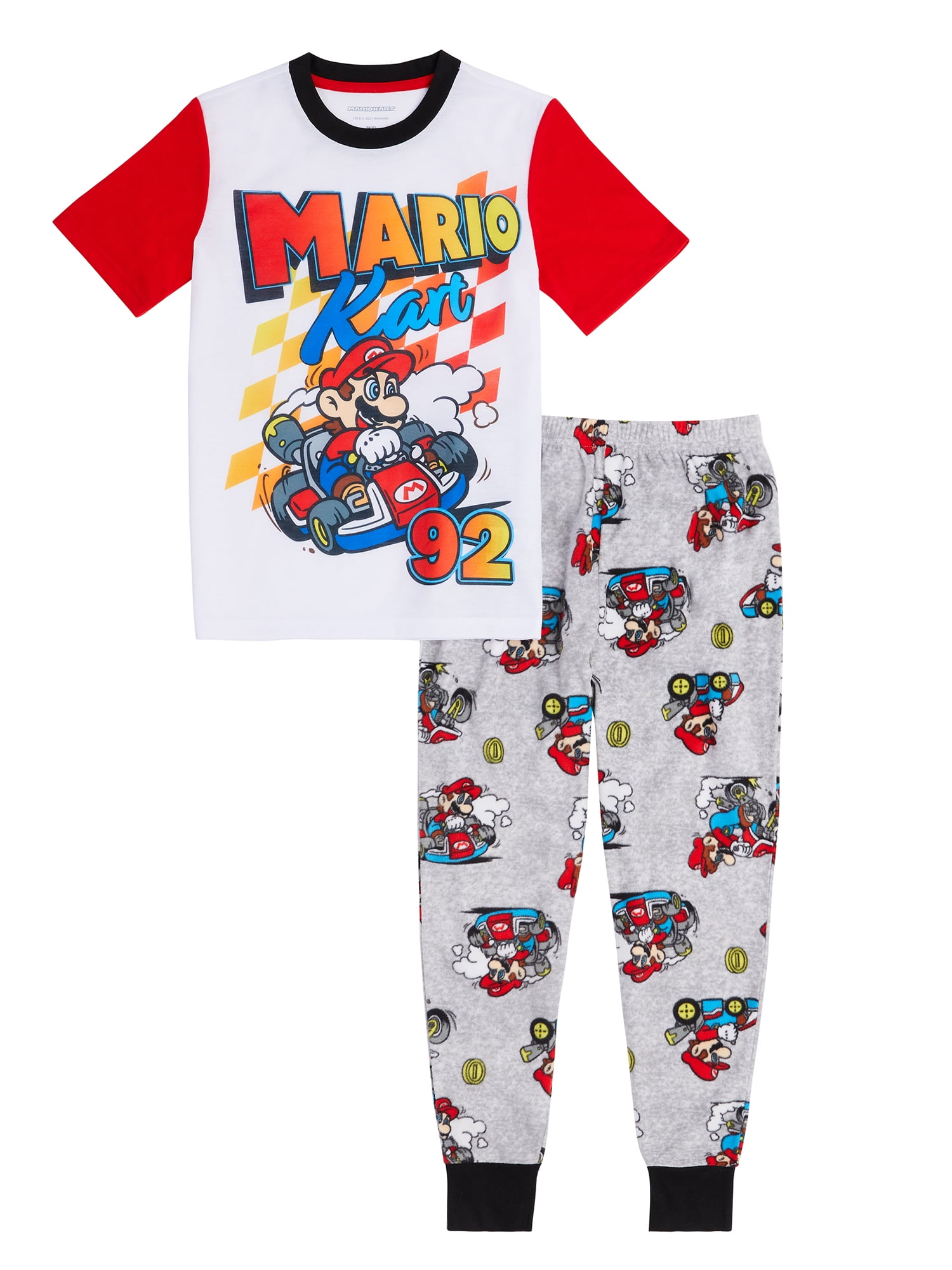 Pokemon Boys Two-Piece Pajama Short Set Size 4 6 8 10 $36 