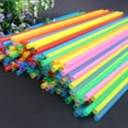 thumbnail image 4 of 200 Colored Drinking Straws for Parties and Events (Green), 4 of 5
