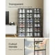thumbnail image 5 of Caja para guardar zapatos SONGMICS, apilable, 18 unidades, transparente, 5 of 6