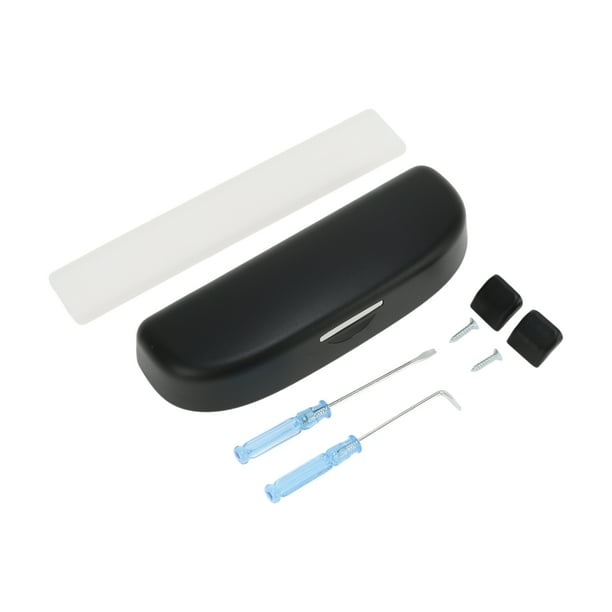 Estuche para Gafas de Sol de Coche Unique Bargains para Ford Puma MK2 ST Line X 2020-2025 Caja de Almacenamiento para Gafas ABS Negro 1 Juego