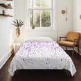 thumbnail image 4 of Purple Polka Dot Tapestry for Bedroom Wall Hanging Tapestry, Abstract Modern Art Dots Watercolor Ceiling Backdrop Tapestries Poster Blanket Wall Decor for Teens Room Living Room Dorm 55" x 73", 4 of 8