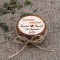 thumbnail image 6 of Custom Ring Box Personalized Wedding Valentines Engagement Wooden Ring Bearer Box Jewelry Boxes Ring Boxes blank, 6 of 6