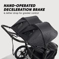 thumbnail image 5 of Baby Jogger Summit X3 Double Jogging Stroller, Midnight Black, 5 of 8